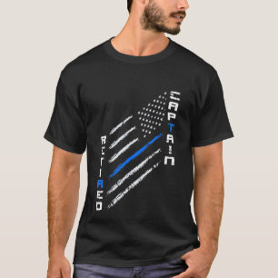 Remüden Captain Law Enforcement Policeman Polizist T-Shirt