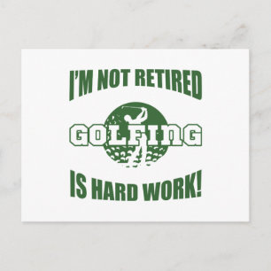 Remüden Golf Lover Postkarte