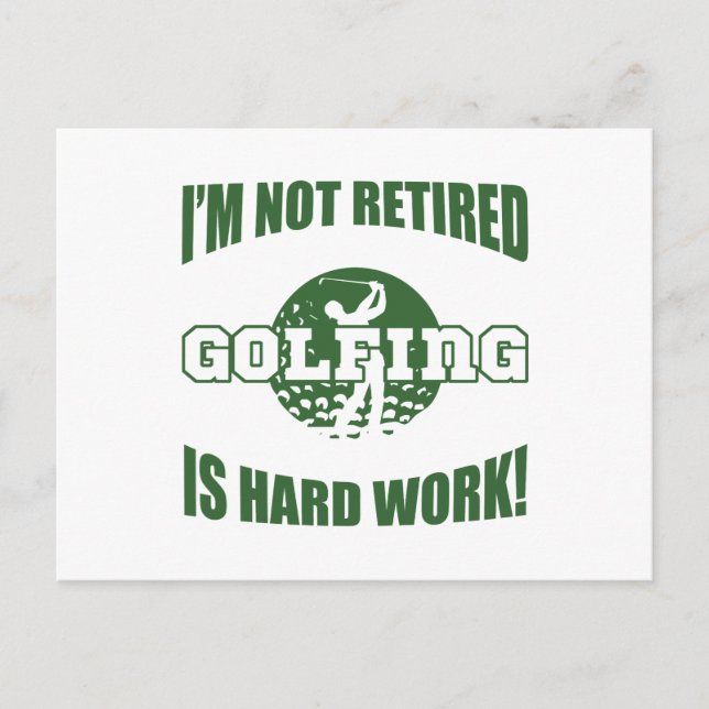 Remüden Golf Lover Postkarte (Vorderseite)