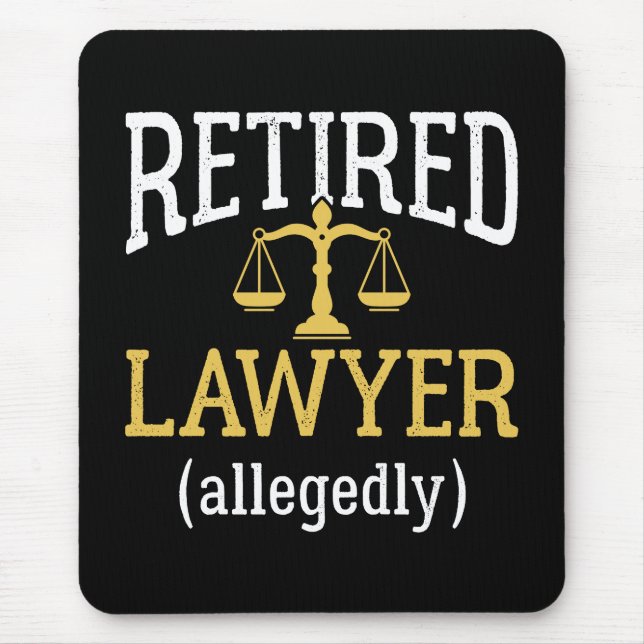 Remüder Anwalt angeblich Mousepad (Vorne)