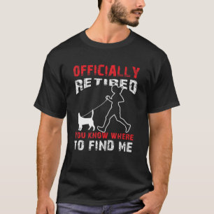 Remüder Joggen Beagle Dog Walker Pet Hound Jogger T-Shirt