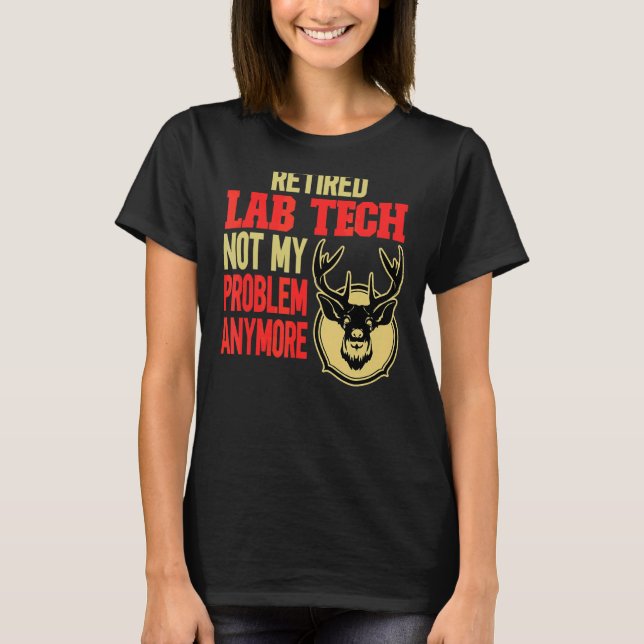 Remüder Labrador Tech Deer Jagd T-Shirt (Vorderseite)