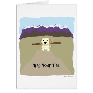 Remuez votre chien de queue - patte d'attraction