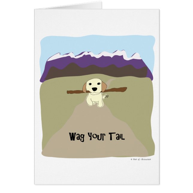 Remuez votre chien de queue - patte d'attraction (Devant)