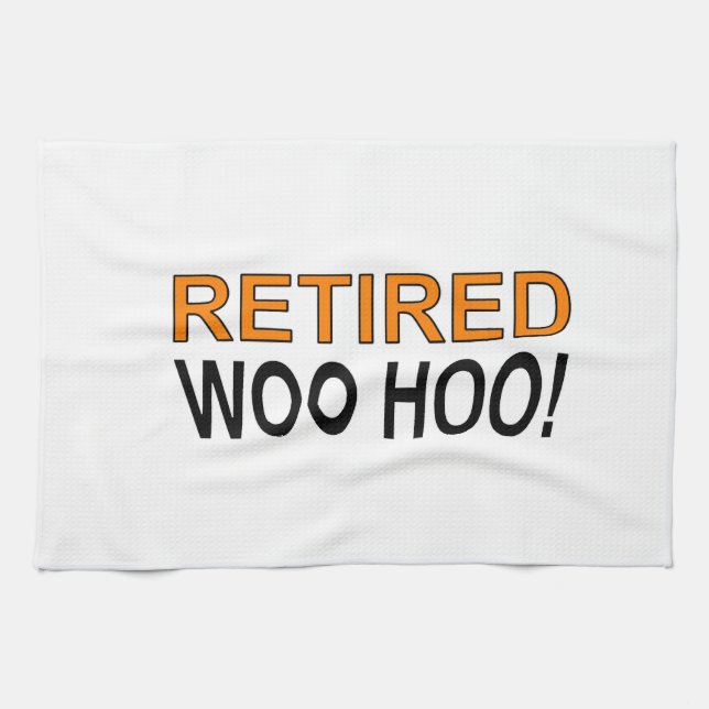Remüo Woo Hoo Geschirrtuch (Horizontal)