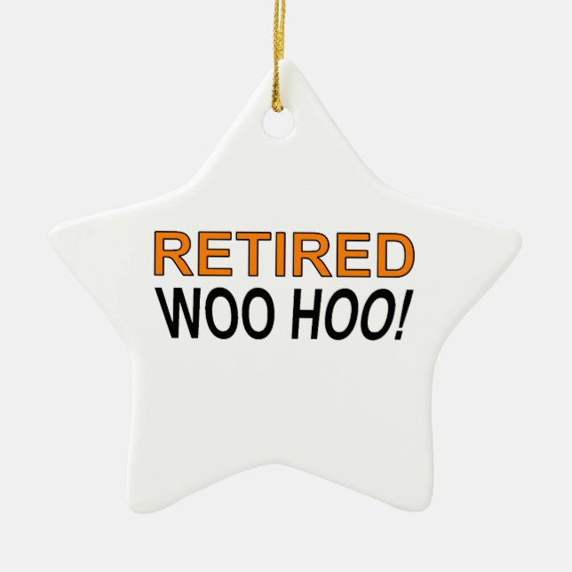 Remüo Woo Hoo Keramik Ornament (Vorne)