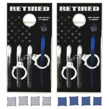 RemüOfficer Geben Sie es Arrest Cornhole Set