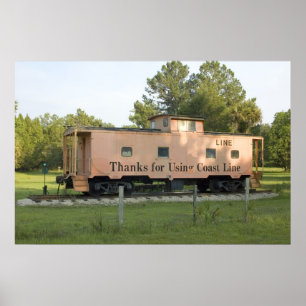 Remüose Caboose Print Poster