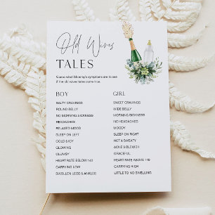 REMY Old Wives Tales Baby shower Carte de jeu