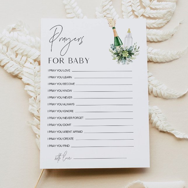 REMYER-Gebete für Babyduschenberatungskarte Einladung (Von Creator hochgeladen)