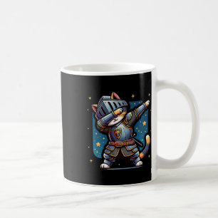 Ren Faire Mittelalter Ritter Dabbing Katze Funny F Kaffeetasse