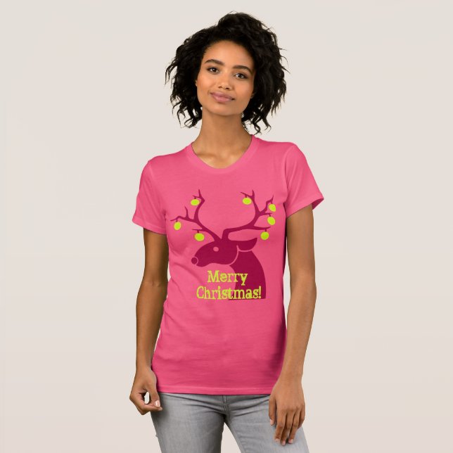 Ren-Tennisbälle T-Shirt (Vorne ganz)