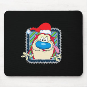 Ren und Stimpy festliche Weihnachtszeit Weihnachts Mousepad