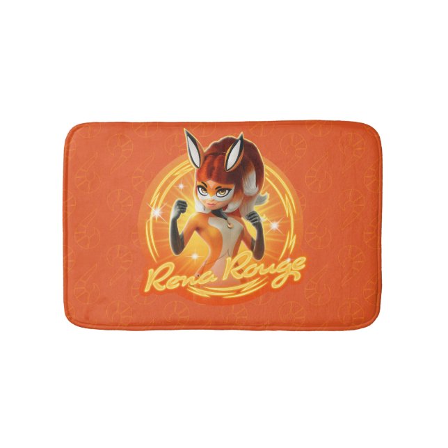 Rena Rouge Circle Abzeichen Badematte (Vorderseite)