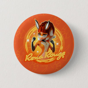 Rena Rouge Circle Abzeichen Button
