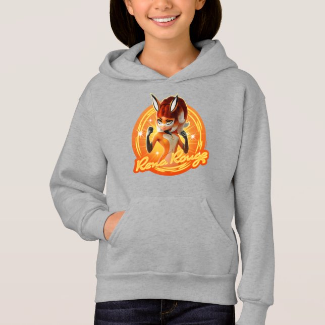 Rena Rouge Circle Abzeichen Hoodie (Vorderseite)