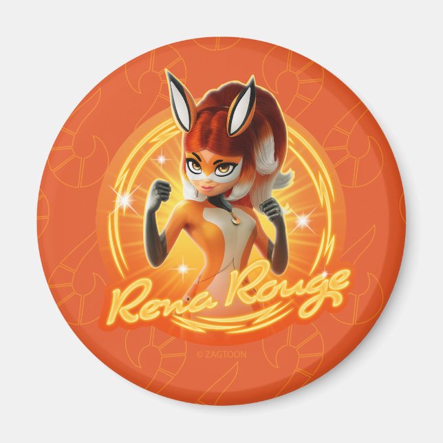 Rena Rouge Circle Abzeichen Magnet (Vorne)