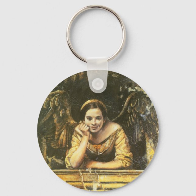 Renaissance Angel Design Schlüsselanhänger (Vorderseite)