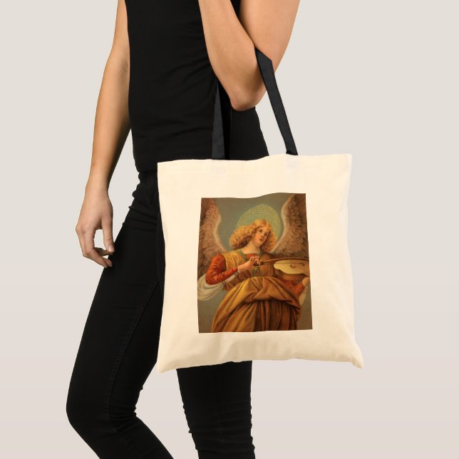 Renaissance Angel Violine Melozzo da Forli Tragetasche (Vorderseite (Produkt))