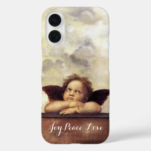 RENAISSANCE ANGEL Winged Cherub Joy Peace Liebe iPhone 16 Hülle