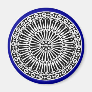 RENAISSANCE, blau Magnet