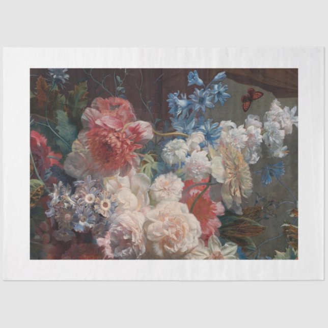 Renaissance-Blume Seidenpapier (Vorderseite)