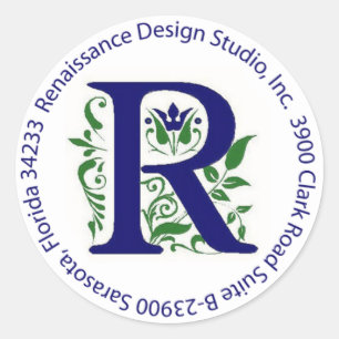 Renaissance Design Studio, Inc Étiquette de adress