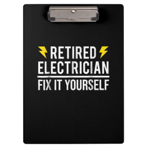 Renaissance Electrical Fix Es sich selbst lustiges Klemmbrett