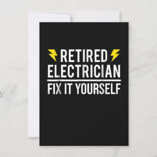Renaissance Electrical Fix Es sich selbst lustiges Mitteilungskarte