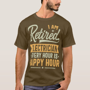 Renaissance Electrician Gift Ideen Elektro-müde T-Shirt