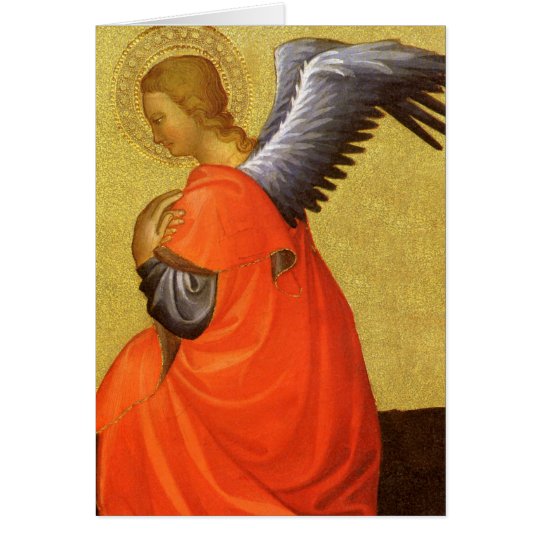Renaissance-Engel durch Meister des Bambino Vispo Karte