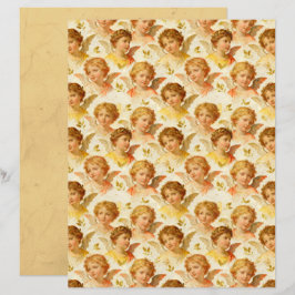 Renaissance-Engel Scrapbook Papier