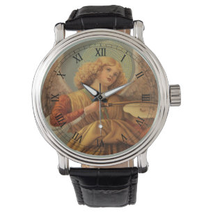 Renaissance Engel spielt Violine Melozzo da Forlì Armbanduhr
