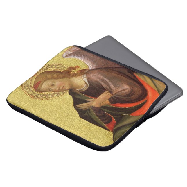 Renaissance Engel von Master of the Bambino Vispo Laptopschutzhülle (Vorne Oben)