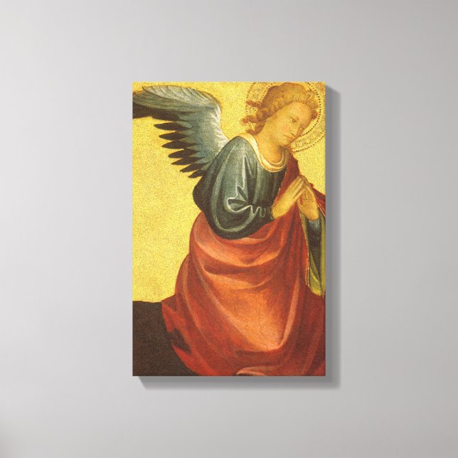 Renaissance Engel von Master of the Bambino Vispo Leinwanddruck (Vorderseite)