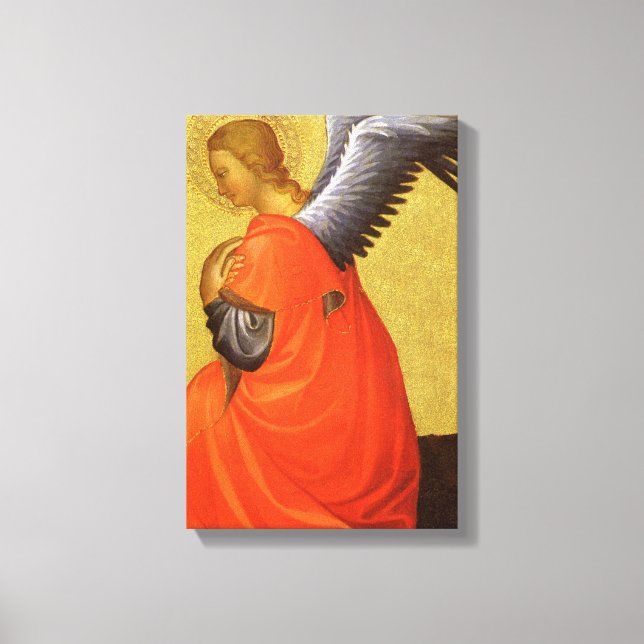 Renaissance Engel von Master of the Bambino Vispo Leinwanddruck (Vorderseite)