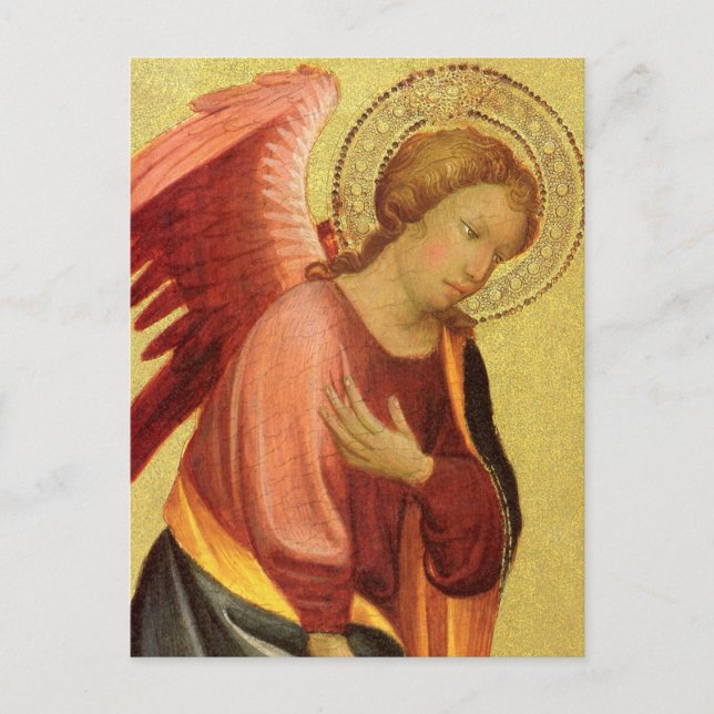 Renaissance Engel von Master of the Bambino Vispo Postkarte (Vorderseite)