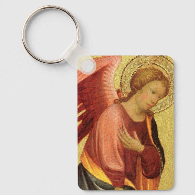 Renaissance Engel von Master of the Bambino Vispo Schlüsselanhänger (Vorderseite)