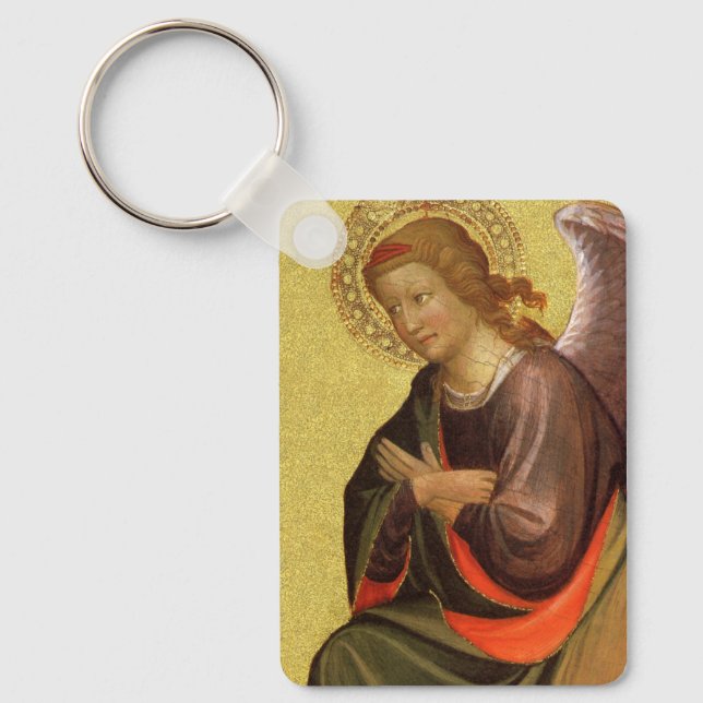 Renaissance Engel von Master of the Bambino Vispo Schlüsselanhänger (Vorderseite)