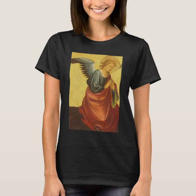 Renaissance Engel von Master of the Bambino Vispo T-Shirt (Vorderseite)