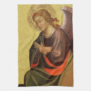 Renaissance-Engel von Meister des Bambino Vispo Handtuch