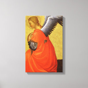 Renaissance-Engel von Meister des Bambino Vispo Leinwanddruck