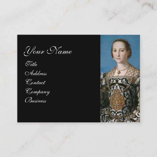 RENAISSANCE FASHION JEWELRY COSTUME DESIGNER VISITENKARTE (Vorderseite)