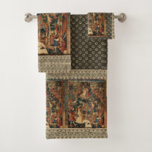 Renaissance Griechischer Lace Brown Red Beige