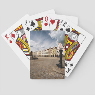 Renaissance-Häuser Spielkarten