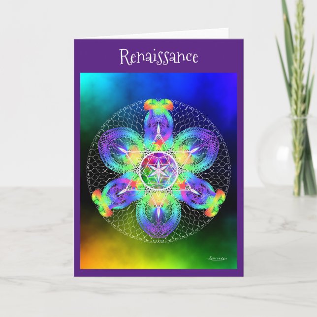 Renaissance Karte (Vorderseite)
