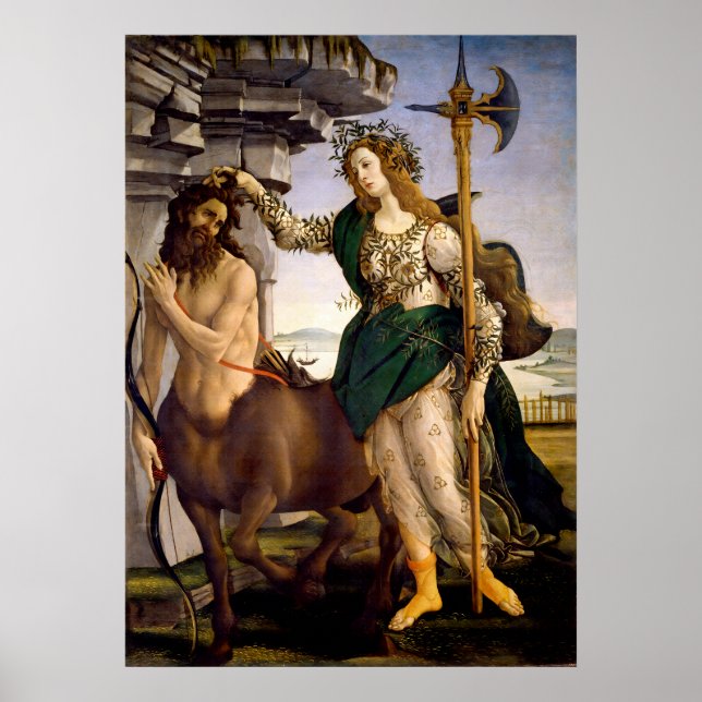 Renaissance Kunst von Sandro Botticelli Poster (Vorne)