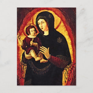 Renaissance Madonna Postkarte