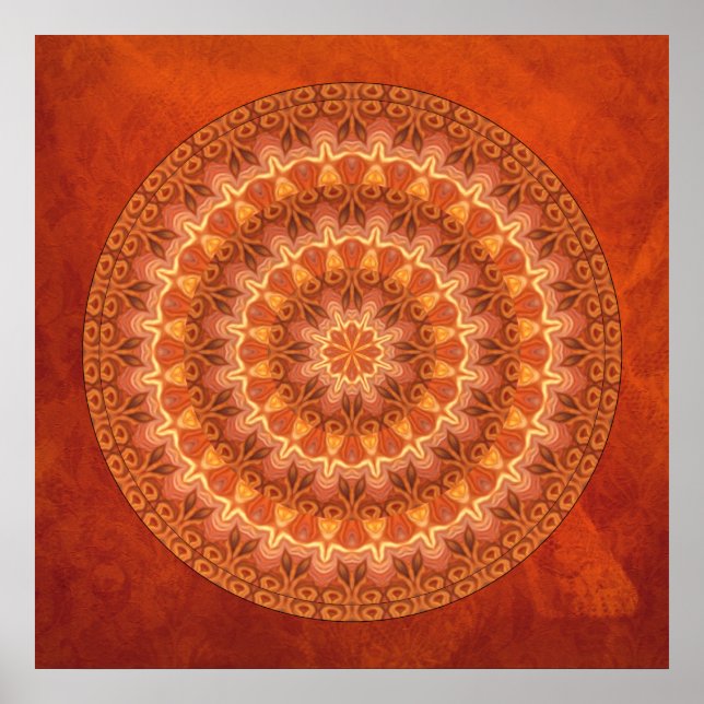 Renaissance Mandala Poster (Vorne)