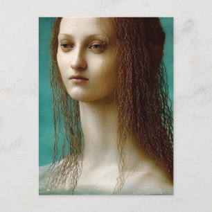 Renaissance Mermaid Postkarte